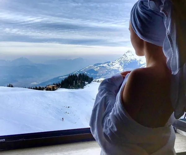 Ehrenbachhohe On Of The Mountain Kitzbuhel